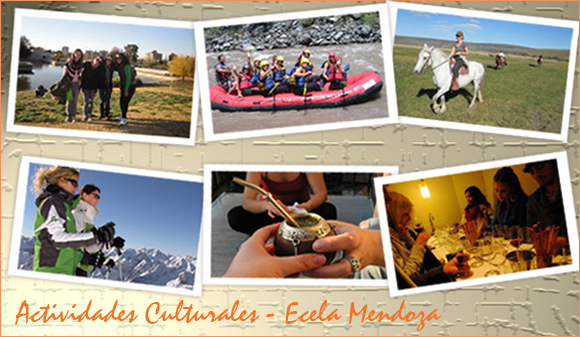 photos of cultural activities to supplement the Spanish classes in Mendoza