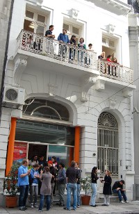 Exterior of our Spanish school in Buenos Aires