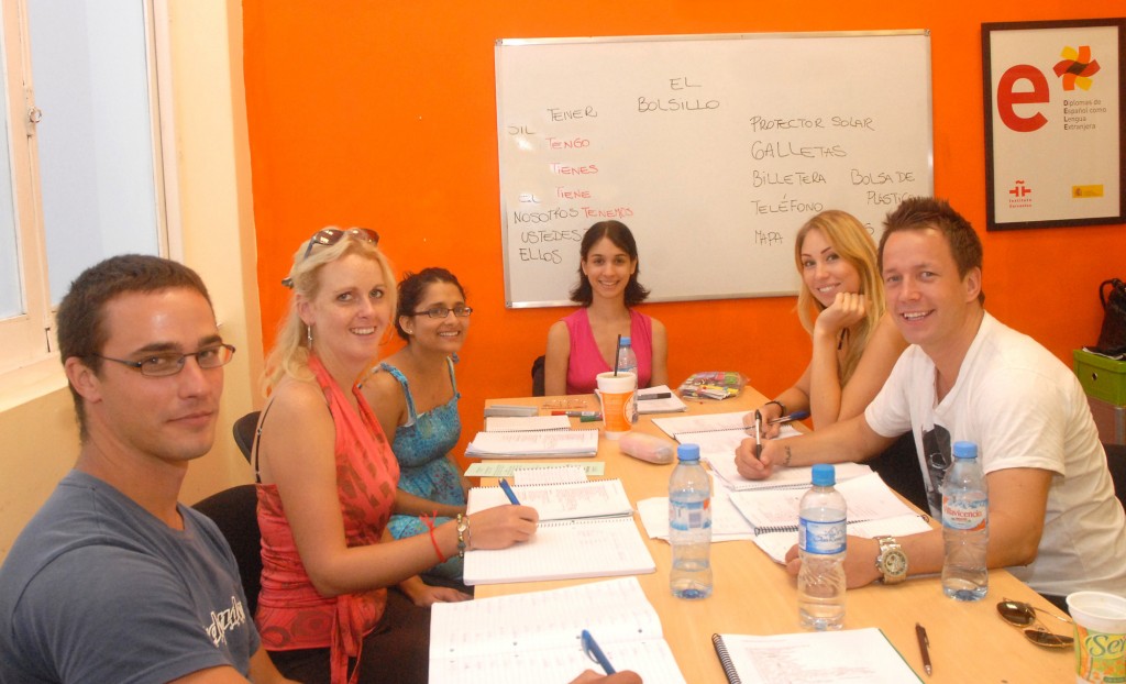 group Spanish lesson in Buenos Aires, Argentina